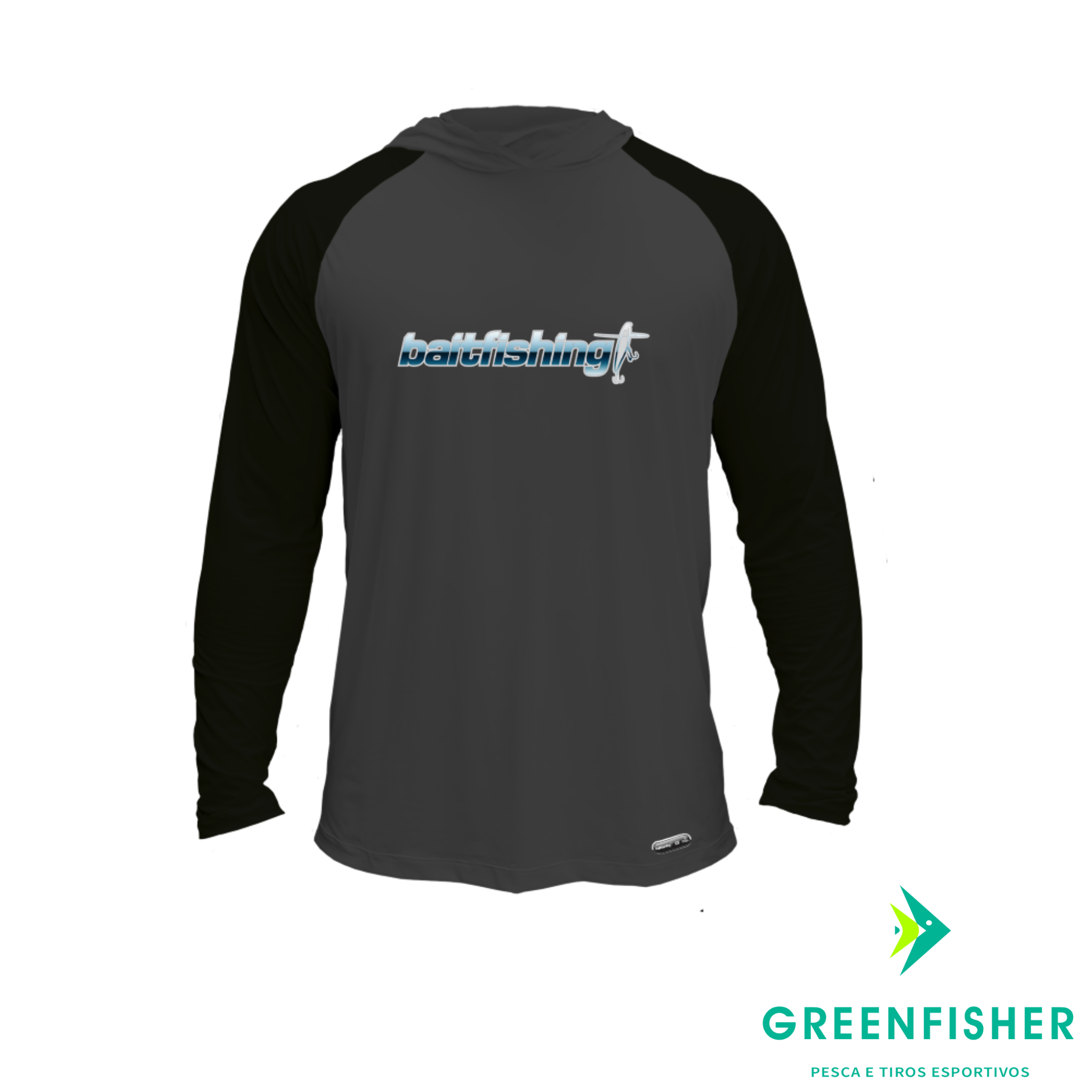 CAMISETA BAIT ICY HOODIE ROBALO / BAITFISHING