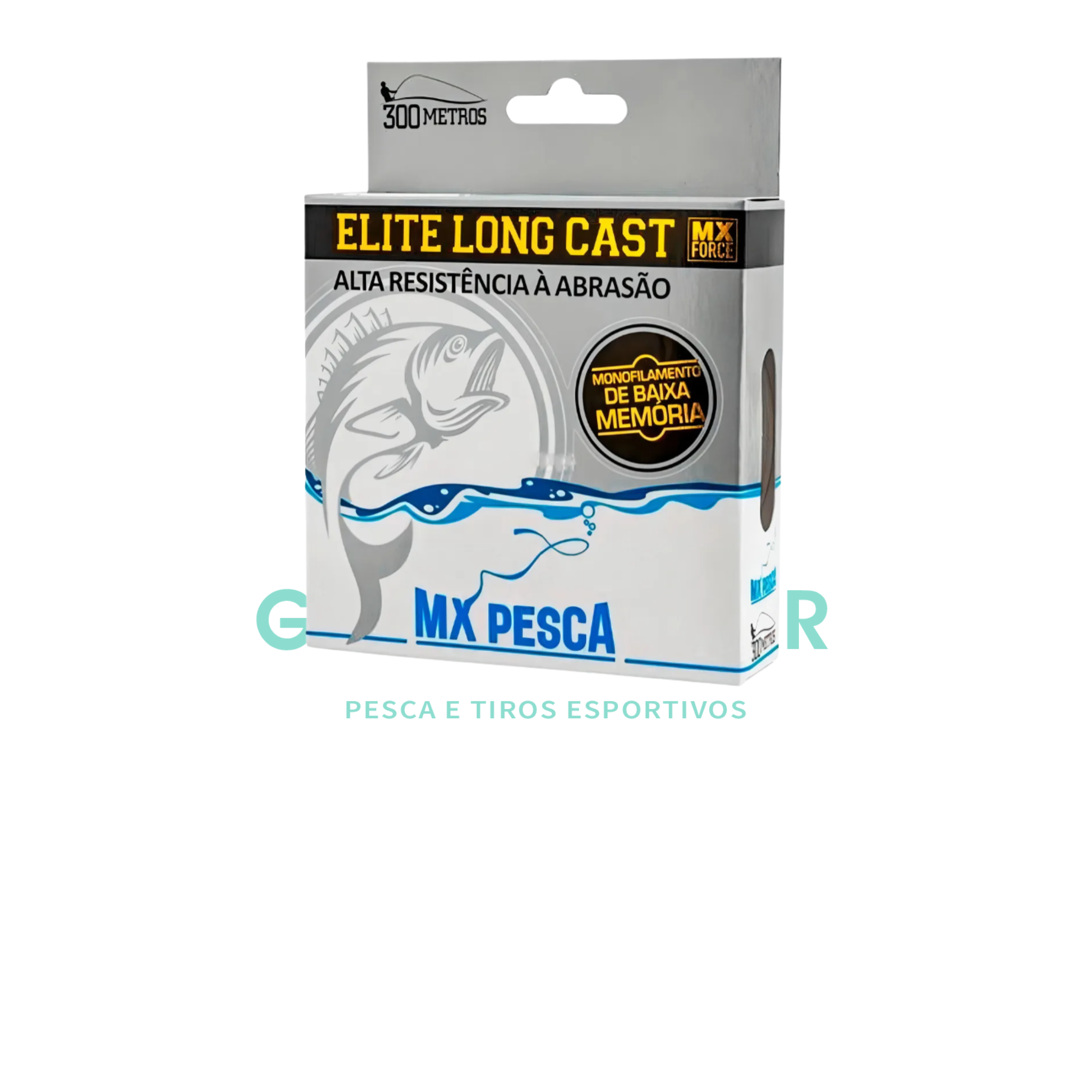 LINHA MONO ELITE LONG CAST 300MT / MX PESCA