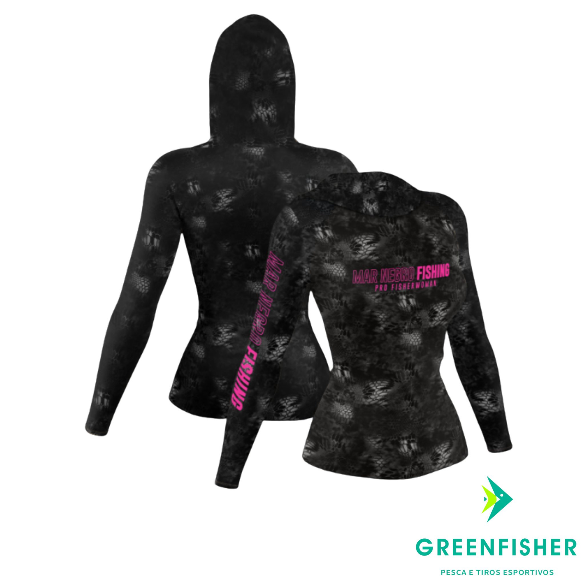 CAMISETA XPROTECTION BLACK FEMININA / MAR NEGRO