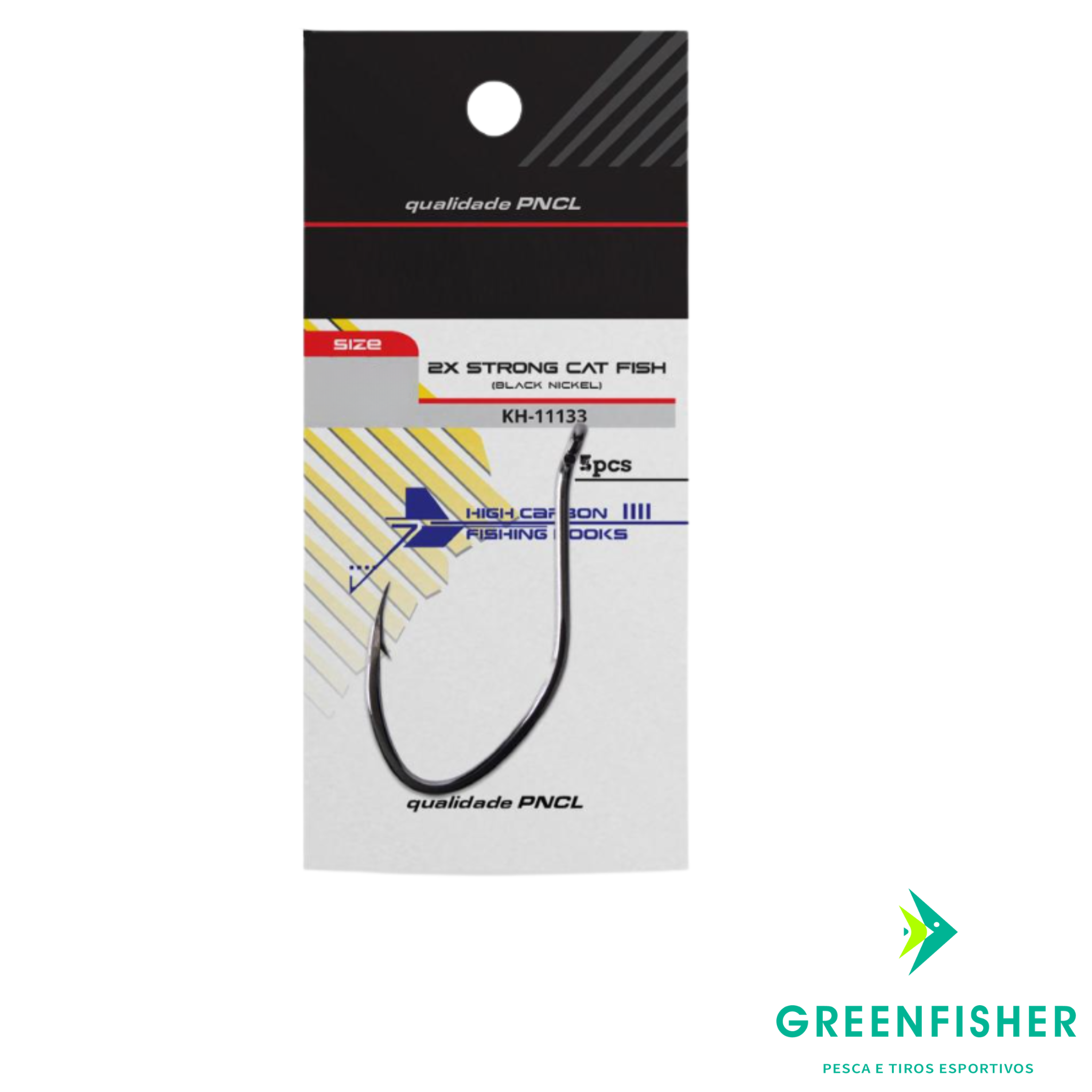 ANZOL PINNACLE CAT FISH BLACK 12/0 - 3UN / MARURI