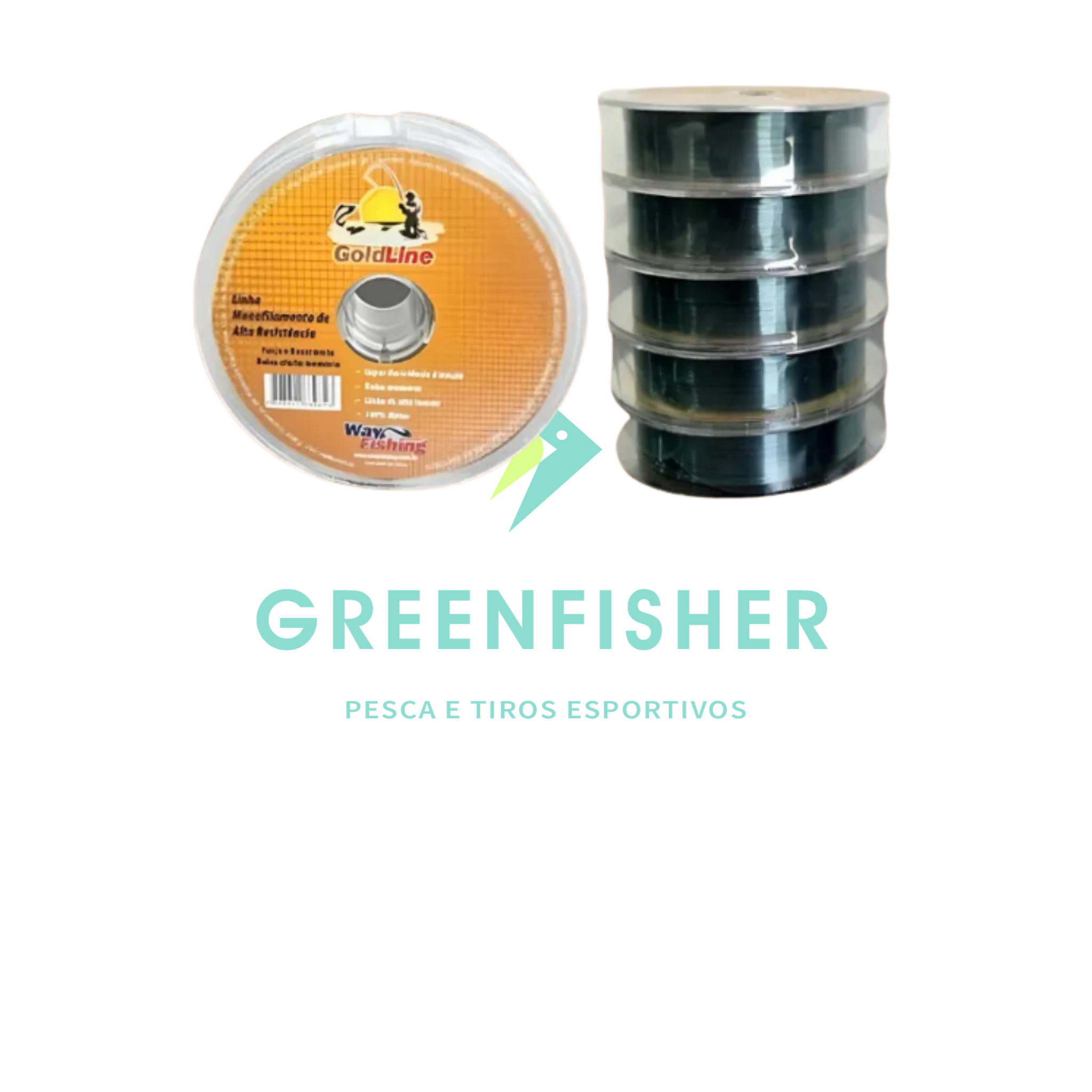 LINHA GOLD LINE - 0.90MM 100MT / WAY FISHING