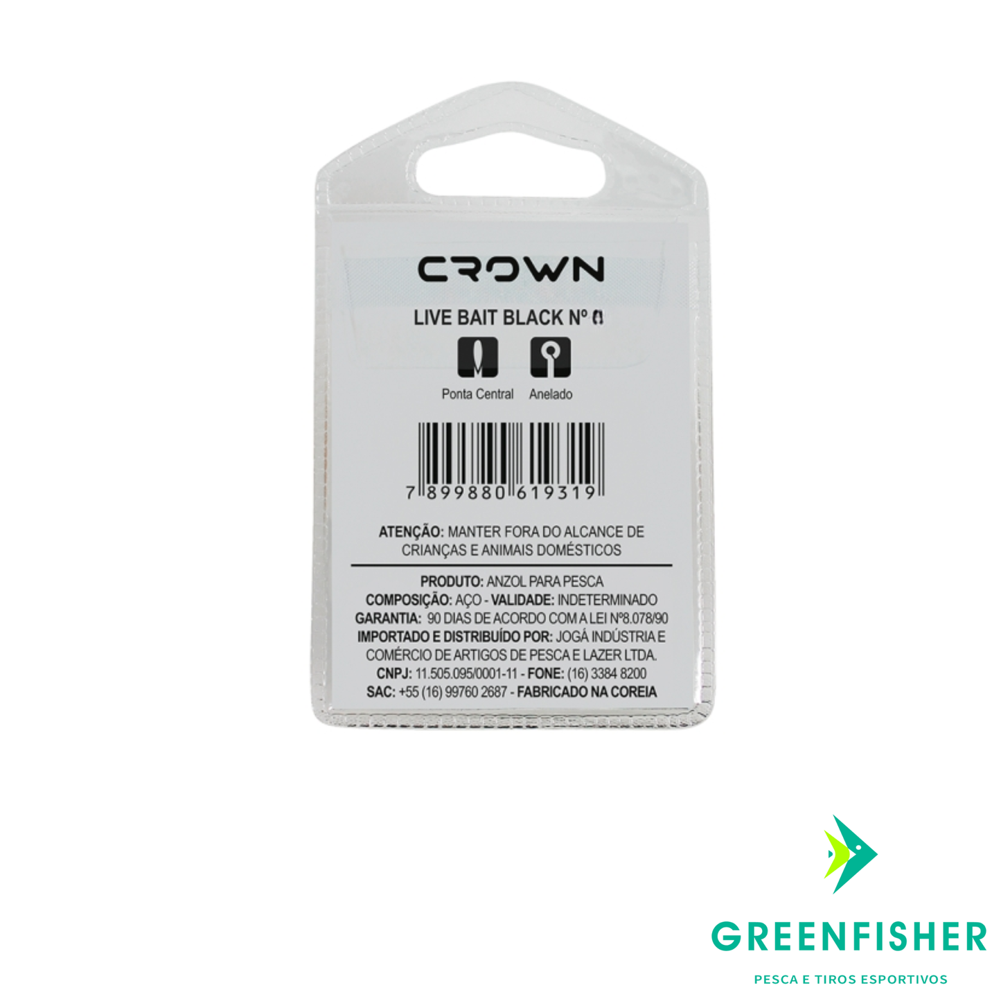 ANZOL LIVE BAIT N13/0 C/10 / MARINE SPORTS