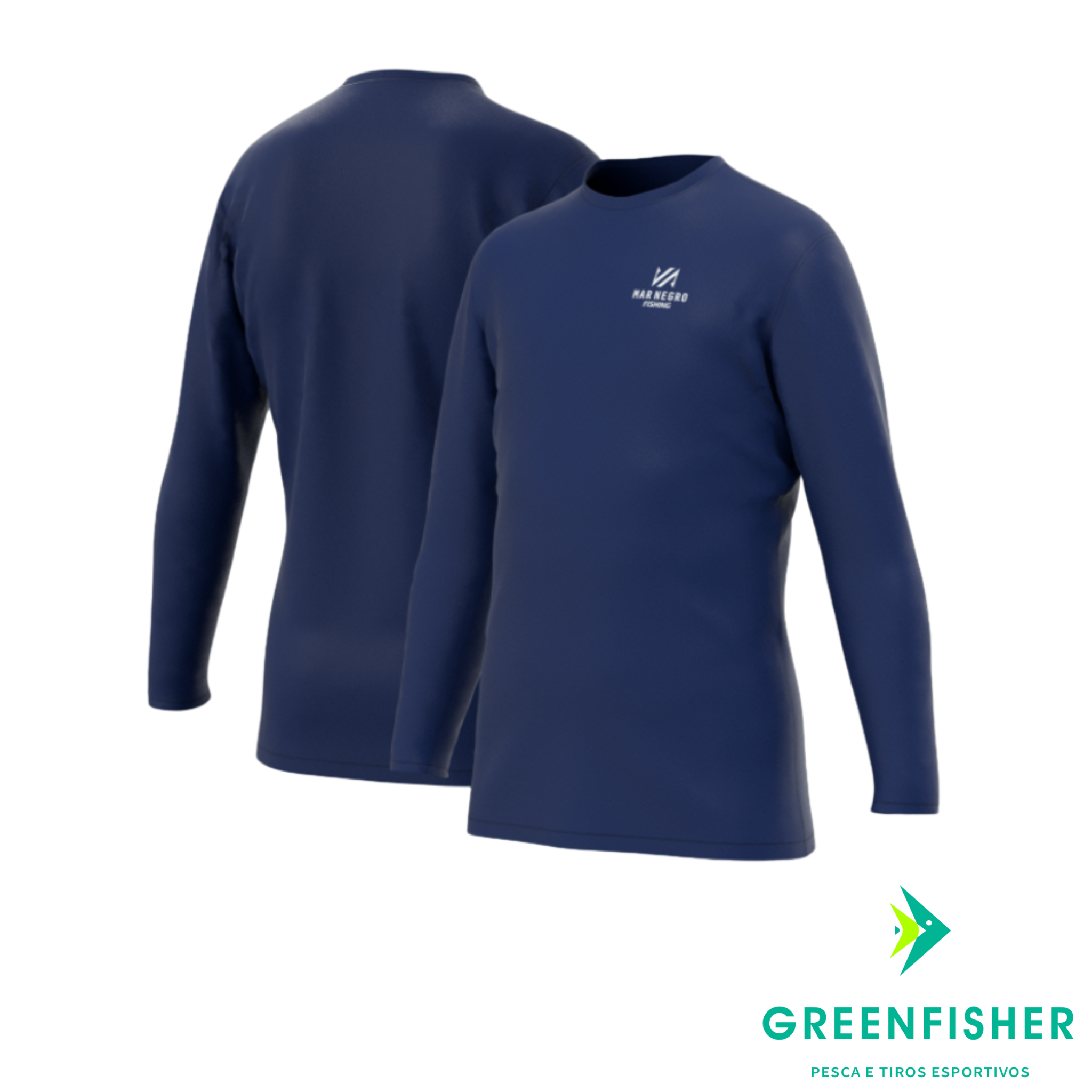 CAMISETA AZUL MARINHO T/06 POLIAMIDA / MAR NEGRO