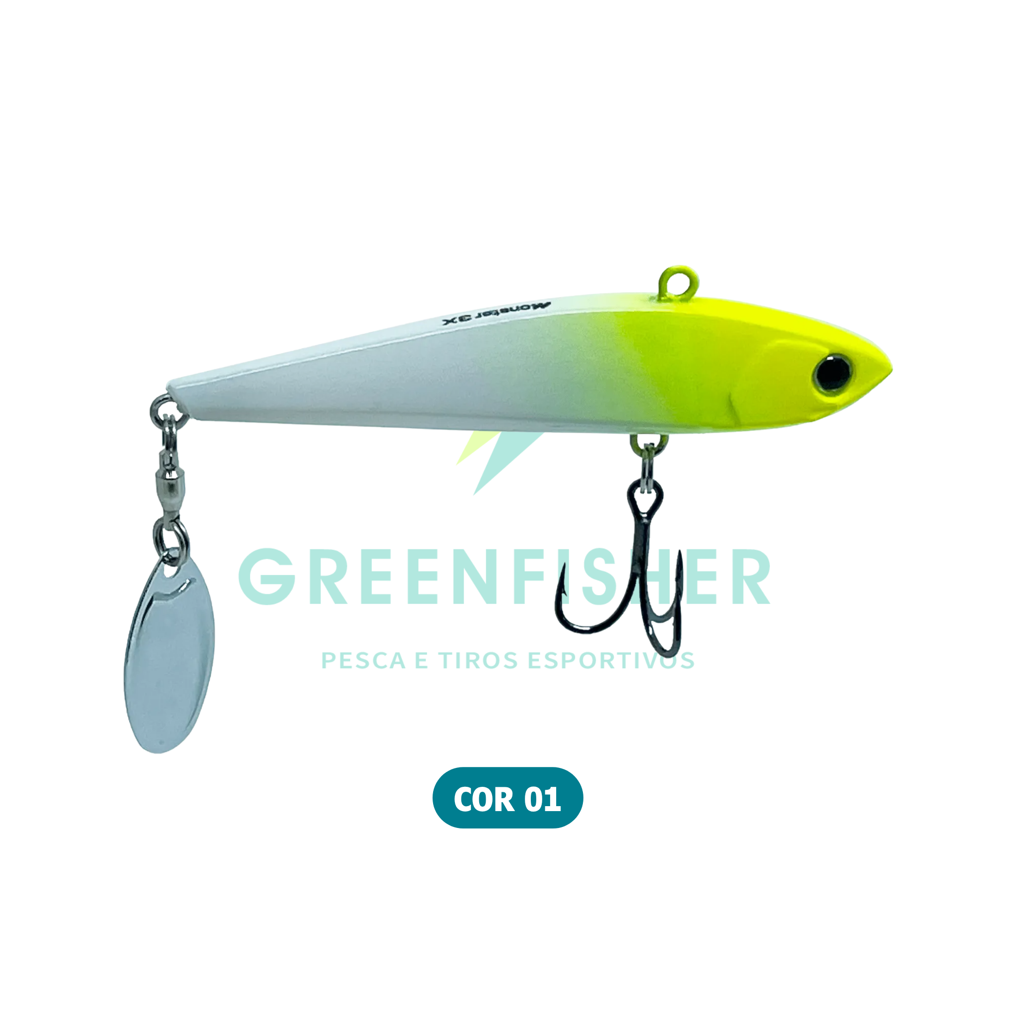 ISCA MINNOW-SPIN 7,8CM 16G / MONSTER 3X