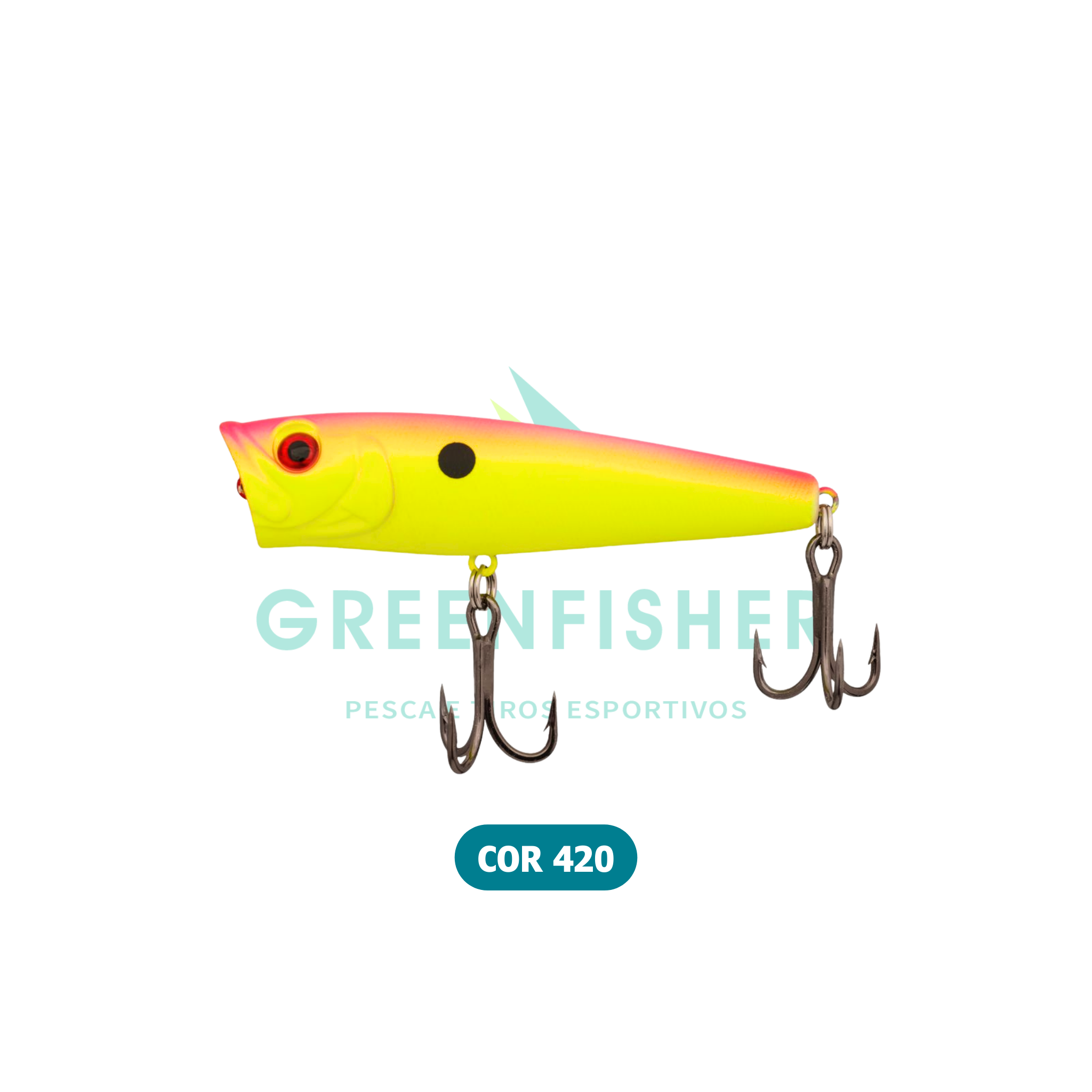 ISCA FLASH POPPER 80 - 8CM 15,5G / NITRO FISHING