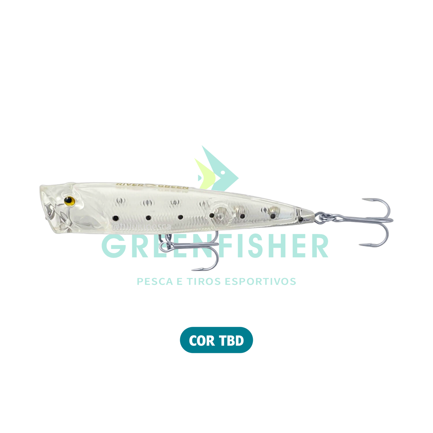 ISCA FULLHEAD 10CM 15GR / RIVER GREEN