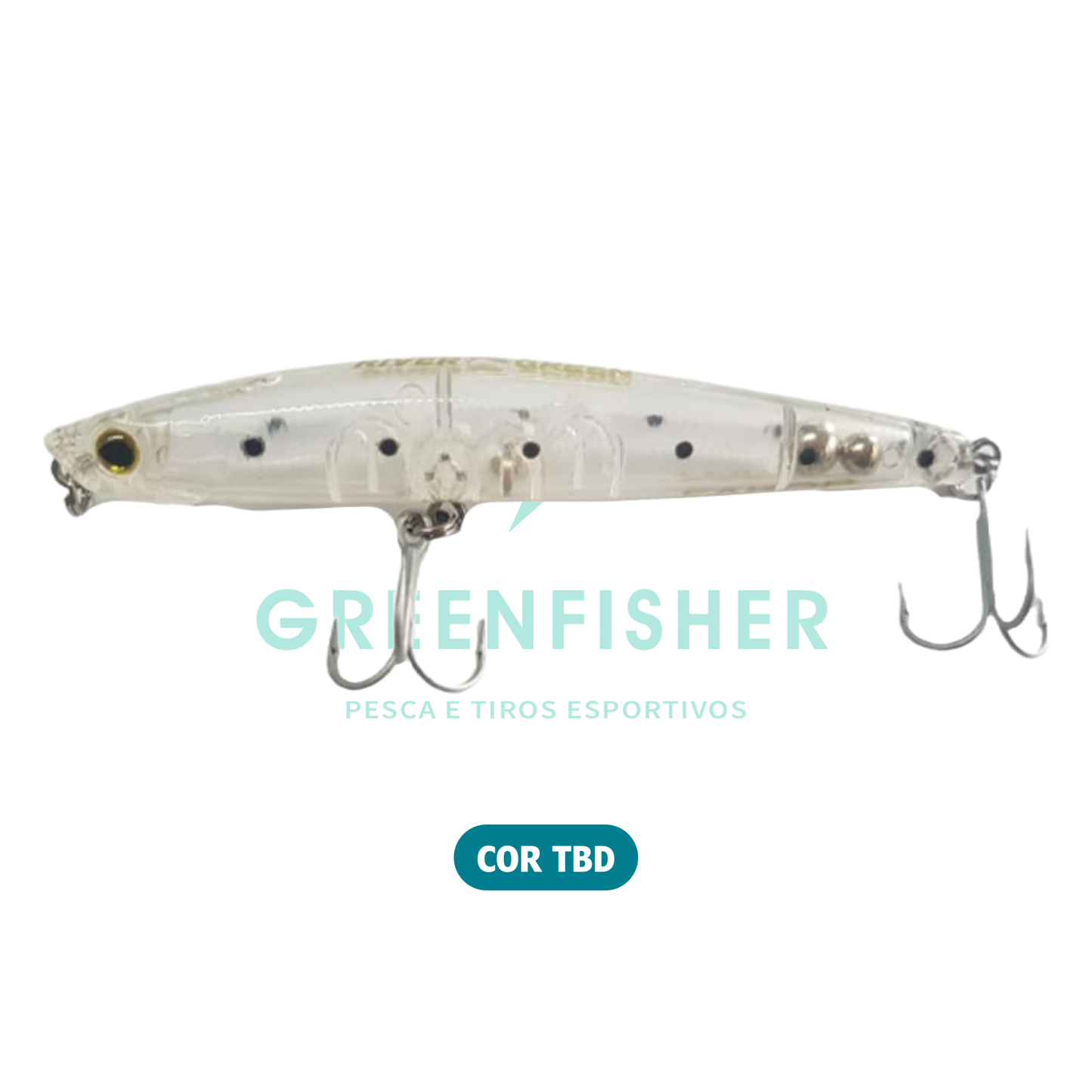 ISCA PRO LURES FAKOR - 9,5CM 8GR / RIVER GREEN