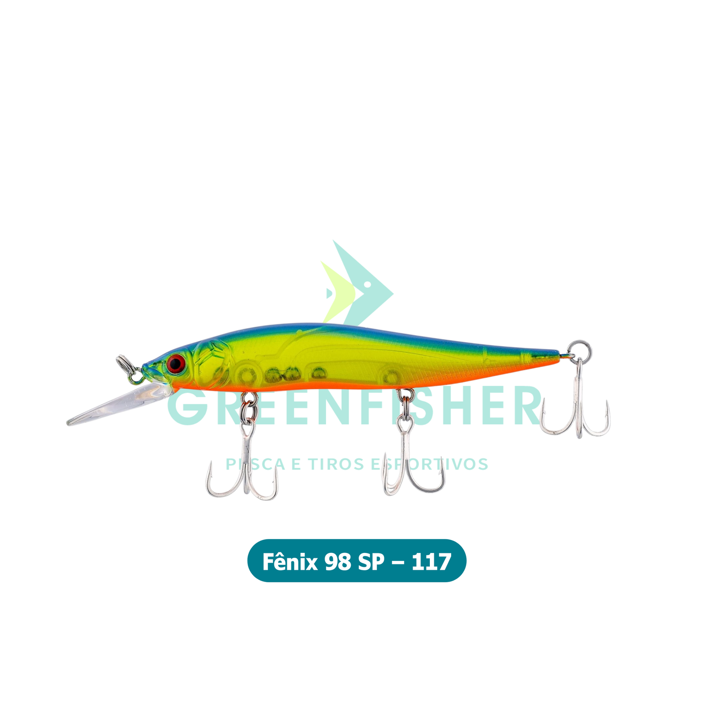 ISCA FÊNIX 98SP 9,8CM 10,5G / NITRO FISHING