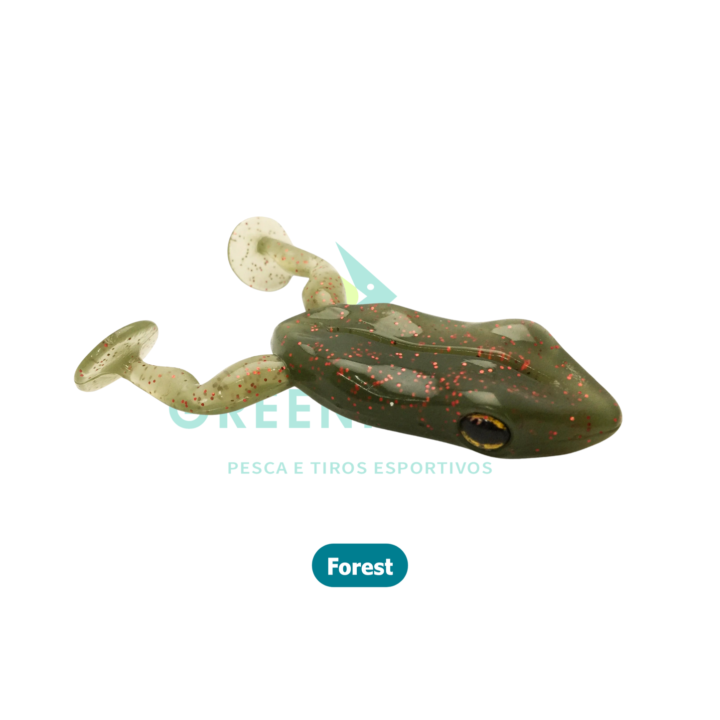 ISCA PADDLE FROG 9,5CM - 2UN / MONSTER 3X