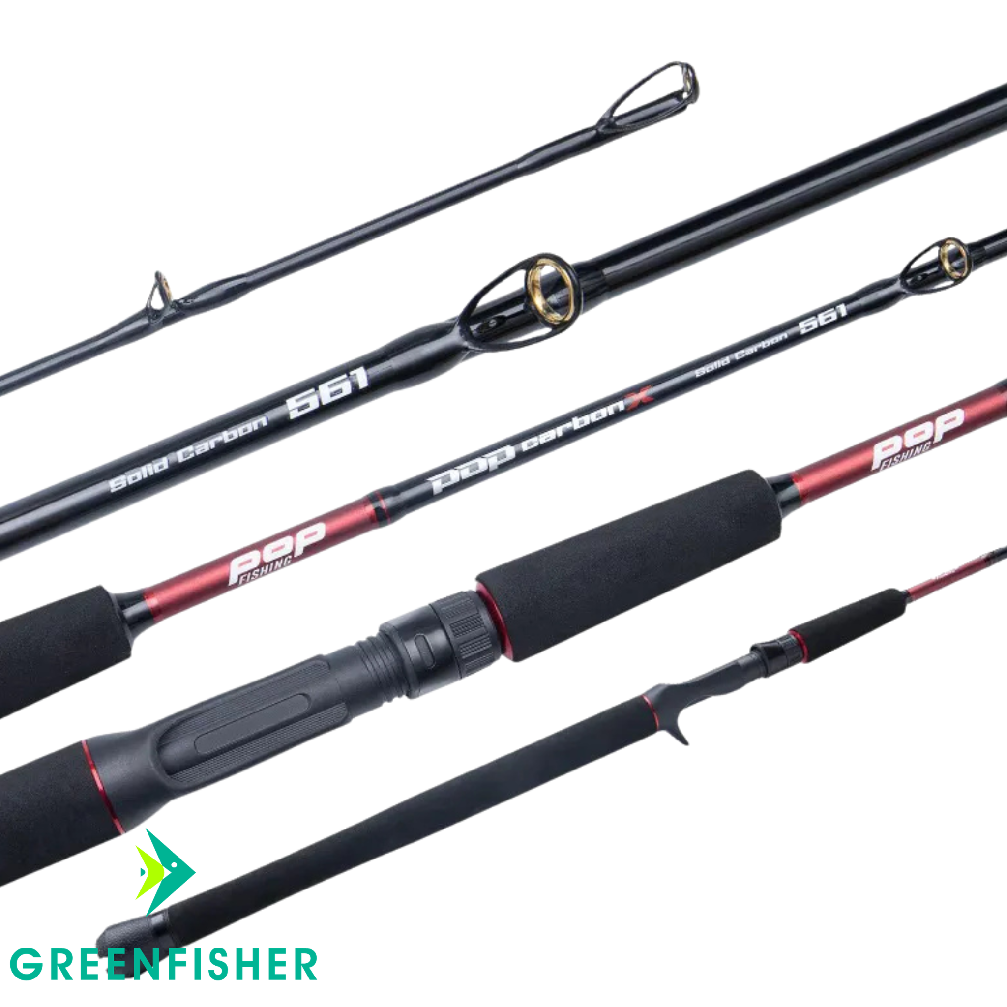 VARA POP CARBON - CARRETILHA / POP FISHING