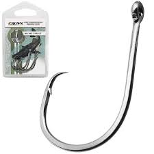 ANZOL IN LINE CIRCLE BLACK N4/0 C/06UN / CROWN