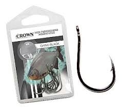 ANZOL CHINU BLACK N2 C/10UN / CROWN