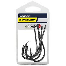 ANZOL BAITHOLDER BLACK N7/0 C/10UN / CROWN