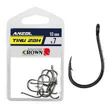 ANZOL TINU 2BH BLACK N2 C/10UN / CROWN
