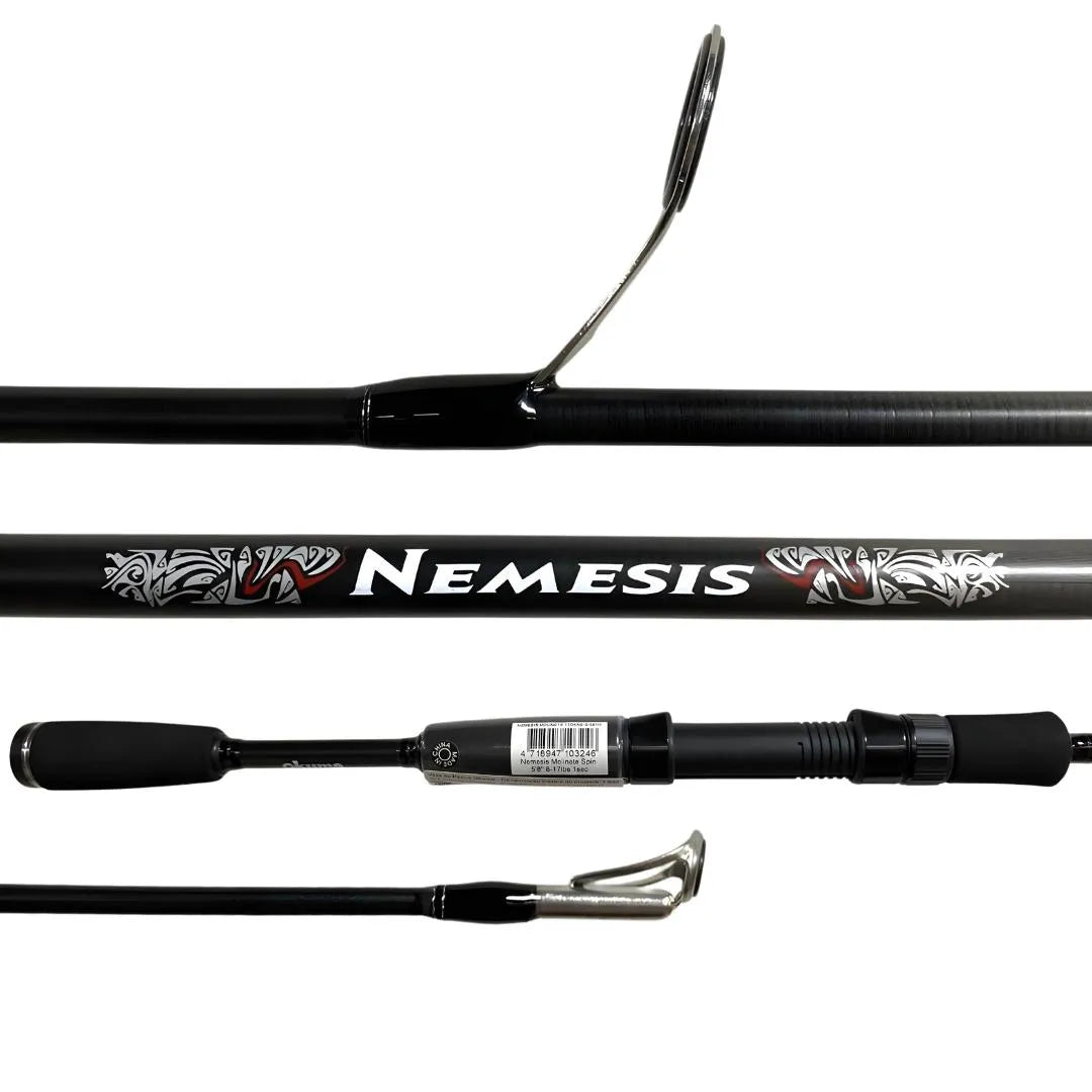 VARA OKUMA NEMESIS 6'4 - 10LBS MOLINETE / RAPALA