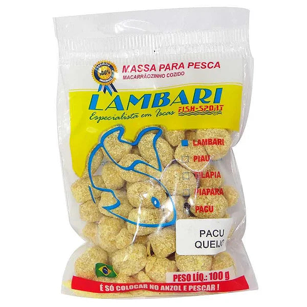 MASSA PARA PESCA QUEIJO 100GR / LAMBARI