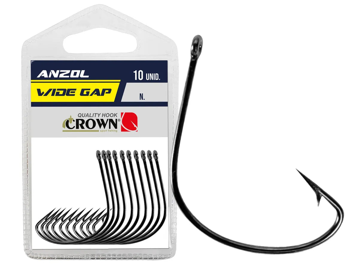 ANZOL WIDE GAP BLACK 01 / CROWN