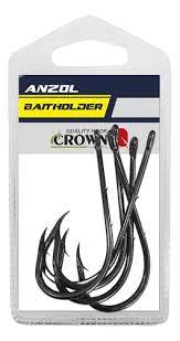ANZOL BAITHOLDER BLACK N14 C/10UN / CROWN
