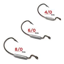 ANZOL OFFSET EWG LASTREADO 8/0 - 3 UNIDADES / MONSTER 3X