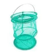 VIVEIRO NYLON C/TAMPA N 0 ALT. 27CM LG.23CM / HIPER PESCA