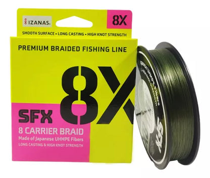 LINHA MULTI SFX 8X GREEN 28LB 0.18MM - 270M / RAPALA