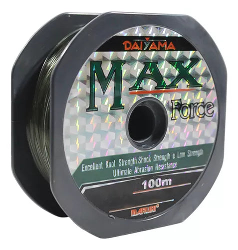 LINHA MONO MAX FORCE - 0.92MM - 100M / MARURI