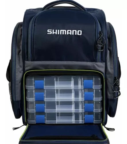 MOCHILA SHIMANO BACK PACK TAM. XL C/ 4 ESTOJOS
