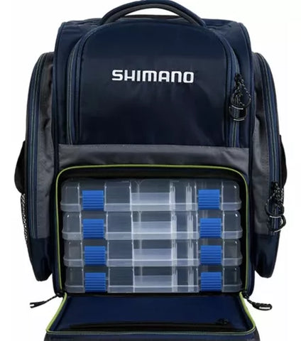 MOCHILA SHIMANO BACK PACK TAM. XL C/ 4 ESTOJOS