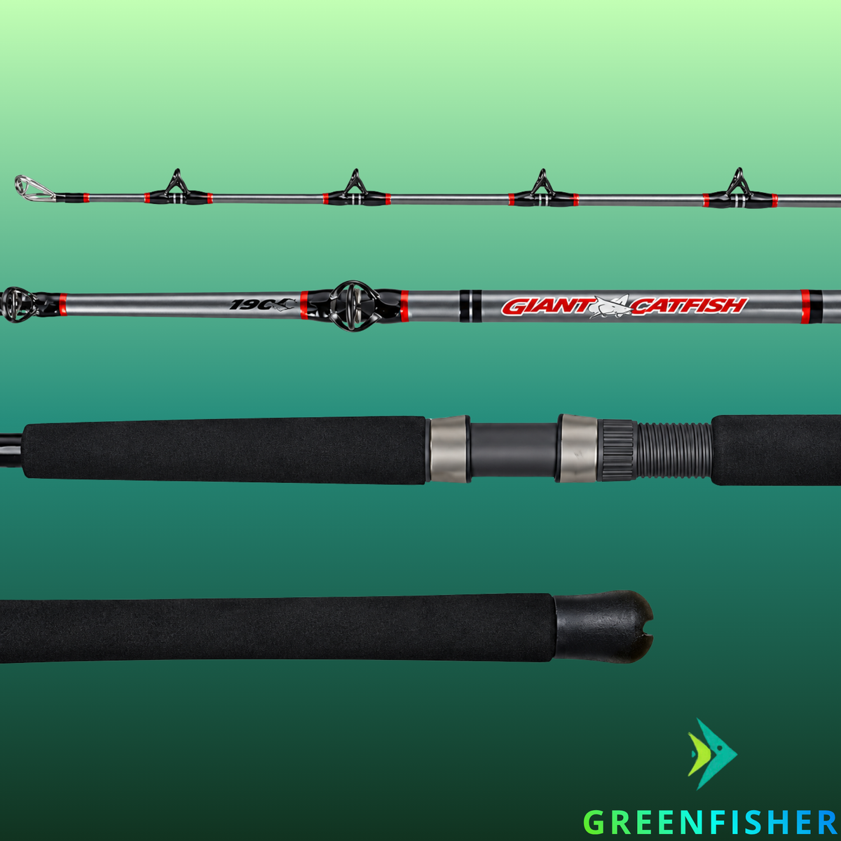 VARA GIANT CATFISH - CARRETILHA / MARINE SPORTS