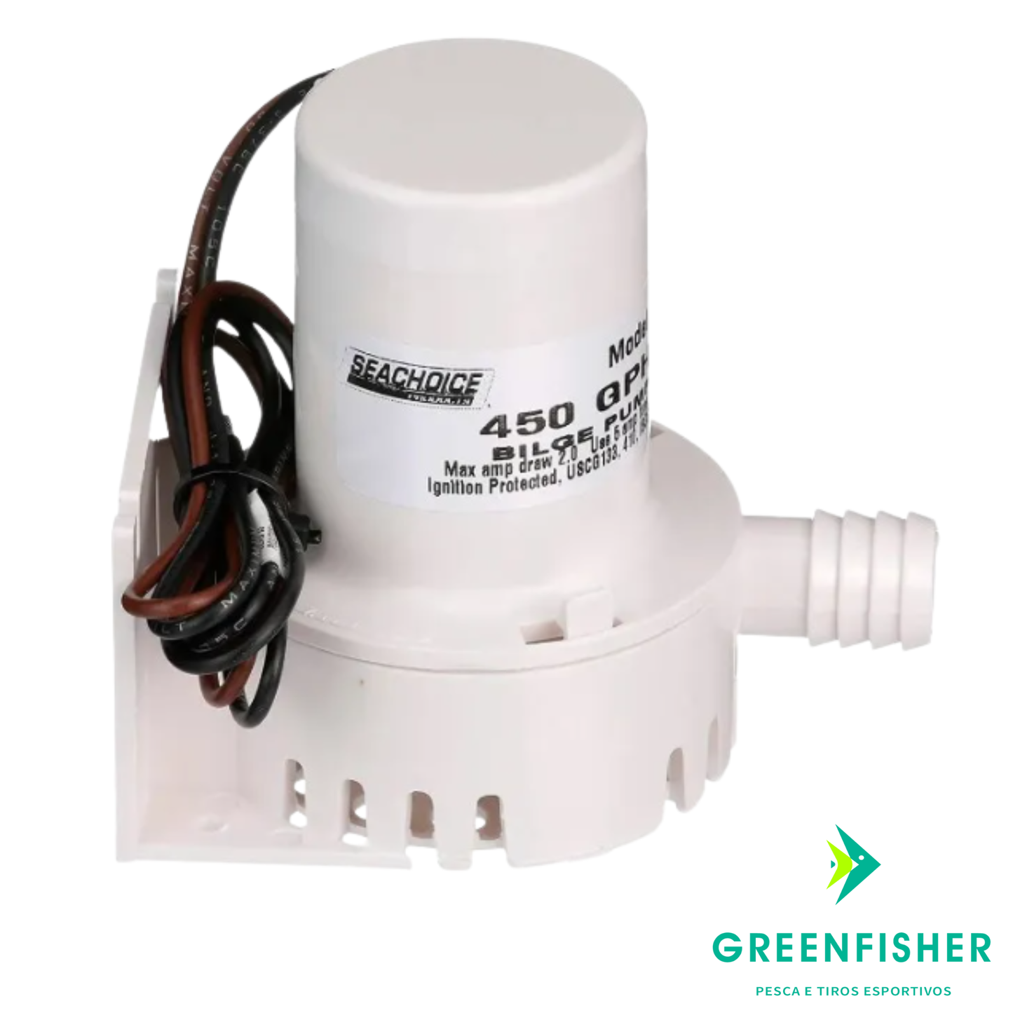 BOMBA DE PORÃO 450 GPH 12V / SEACHOICE