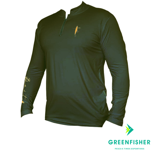 CAMISETA ICY CLASSIC -  VERDE MUSGO / BAITFISHING