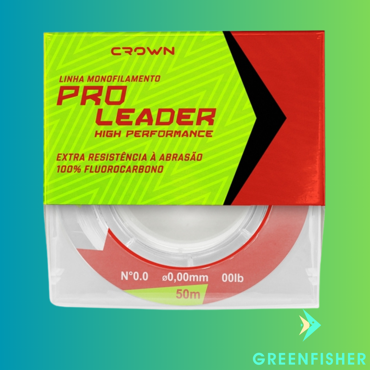 PRO LEADER FLUOROCARBONO - 50MT / CROWN