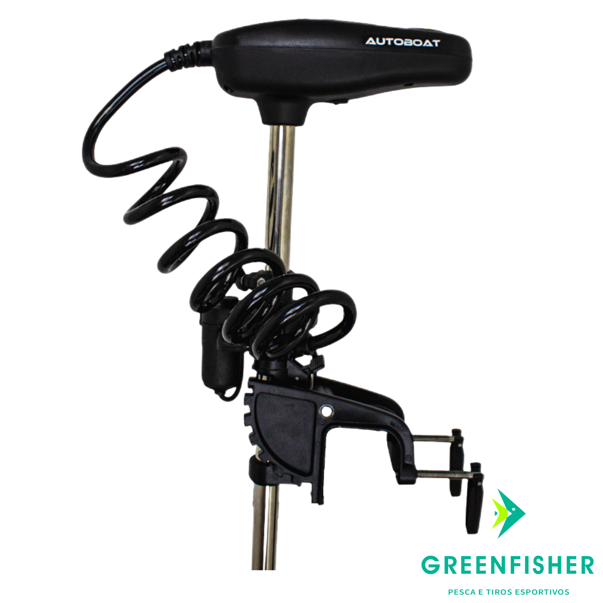 MOTOR ELÉTRICO 55LBS PARA ÁGUA DOCE COM ÂNCORA VIA GPS / AUTOBOAT