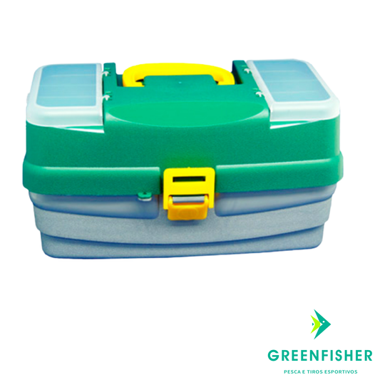 CAIXA DE PESCA CX-3BJ-ES- COR VERDE / HI