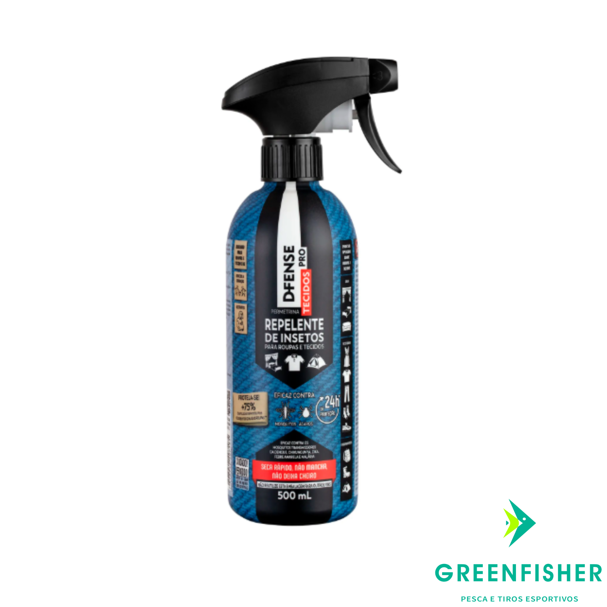 REPELENTE DE INSETOS D-FENSE PRO TECIDOS 250ML / HAXEA