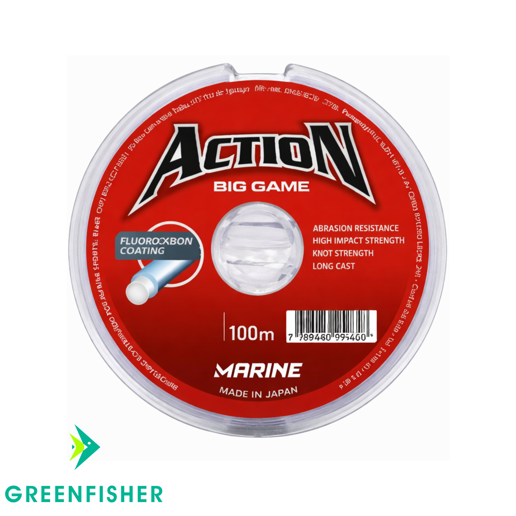 LINHA MONOFILAMENTO ACTION - 100M / MARINE SPORTS