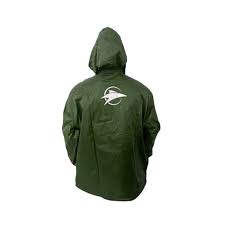 CAPA DE CHUVA - JAQUETA JAPONA COR VERDE MUSGO TAM/G / SEA FISHING