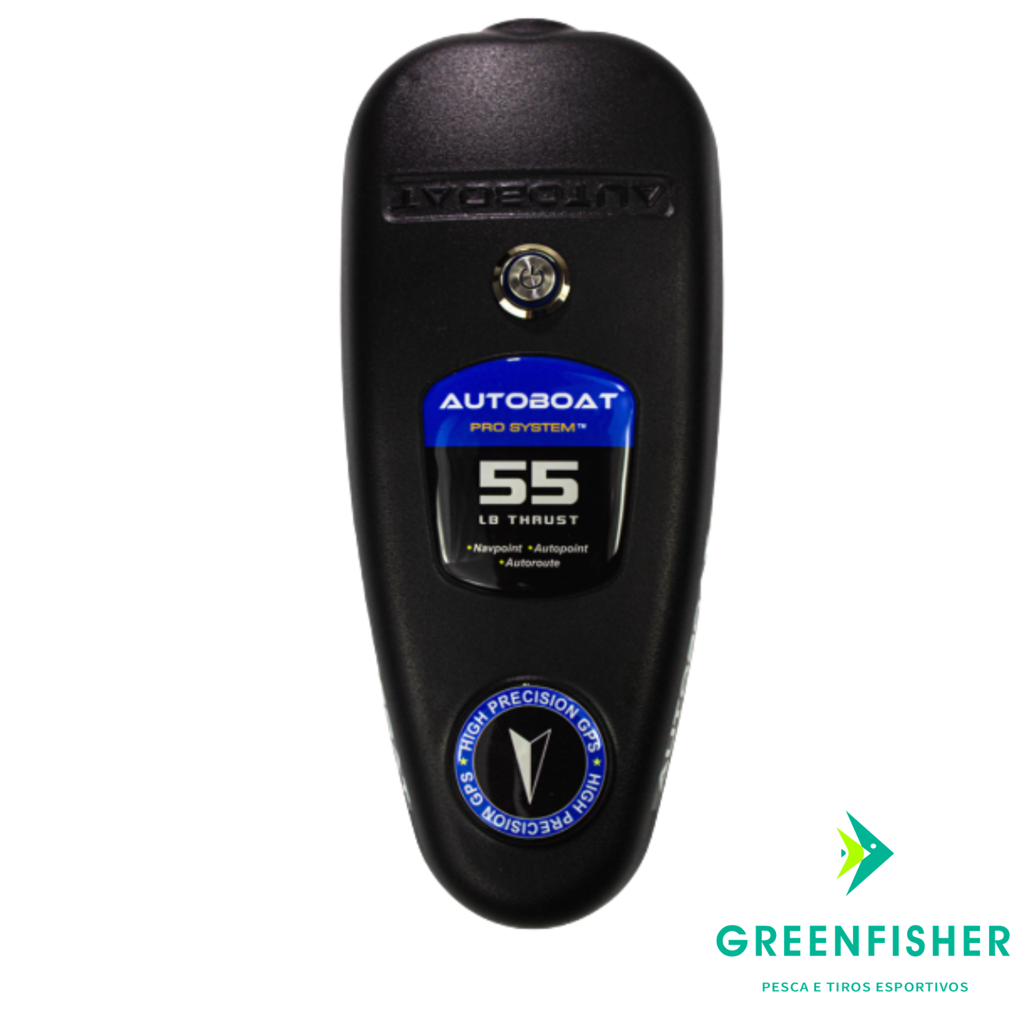 MOTOR ELÉTRICO 55LBS PARA ÁGUA DOCE COM ÂNCORA VIA GPS / AUTOBOAT