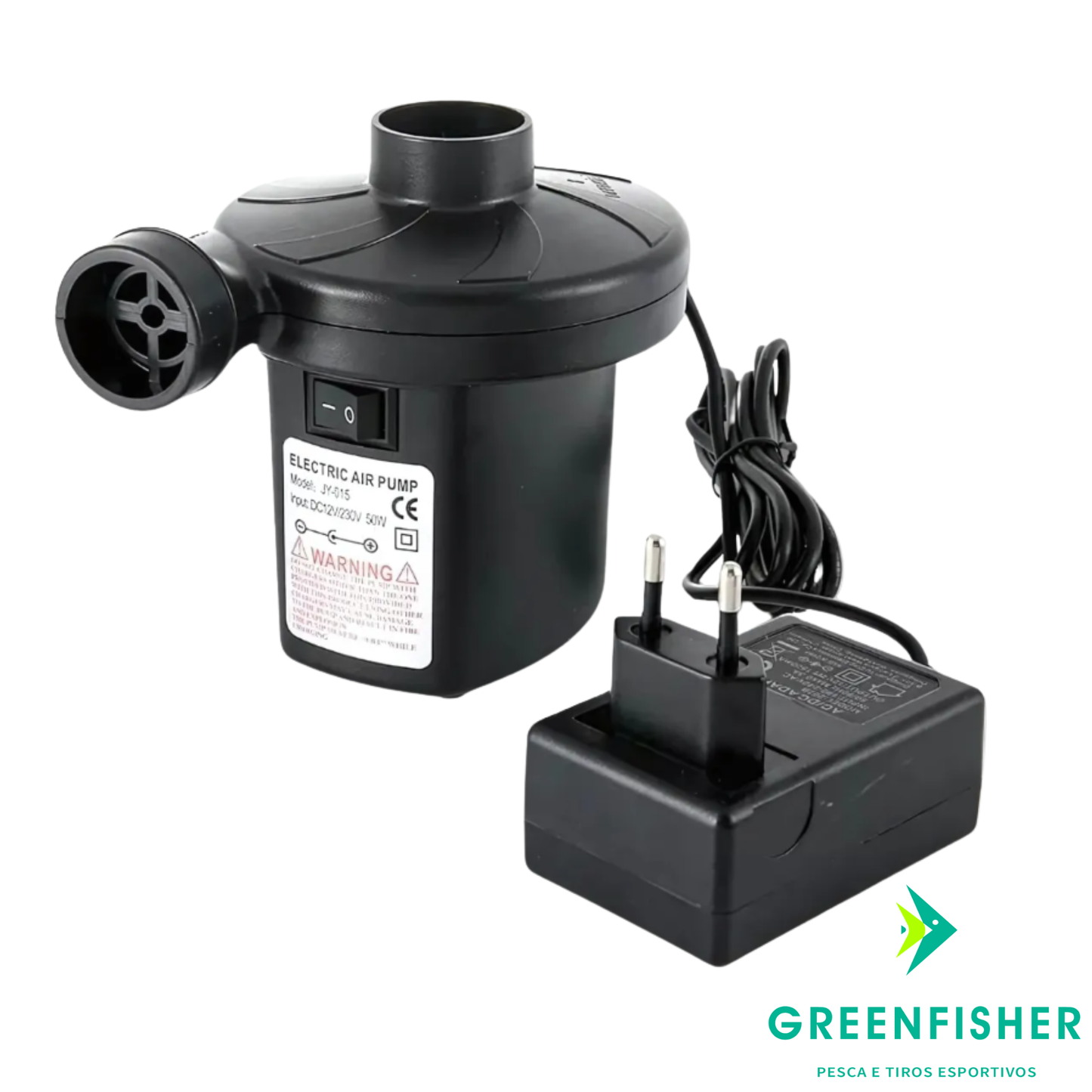 BOMBA ELÉTRICA INFLADOR BIVOLT - BOM-8911 / BOMVINK