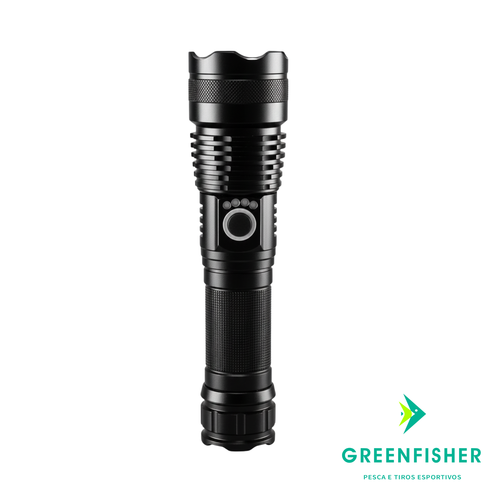 LANTERNA TÁTICA MILITAR - SPARTAN T9 / GREENFISHER