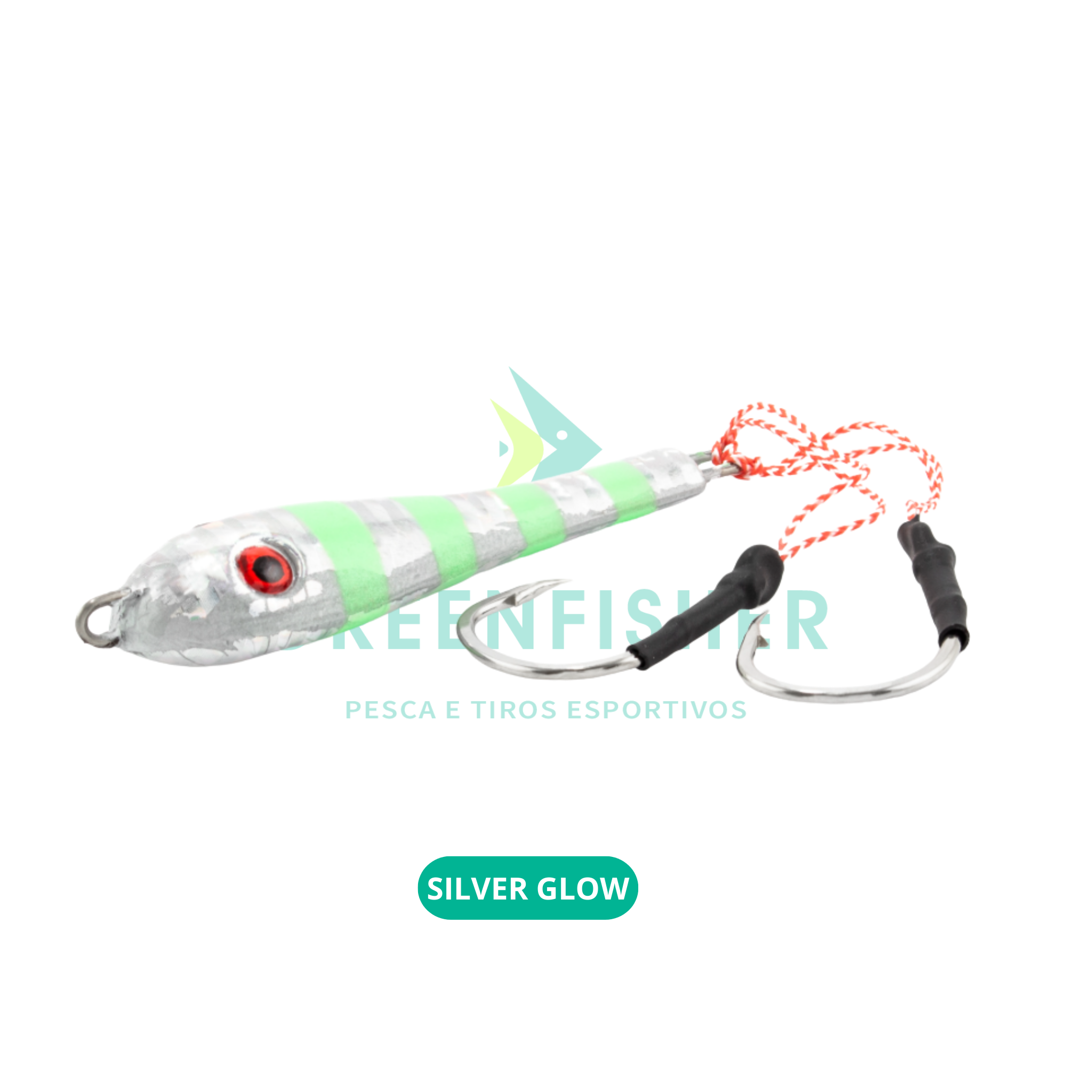 JIG SAPINHO 20G -  SIVER GLOW / ALBATROZ FISHING