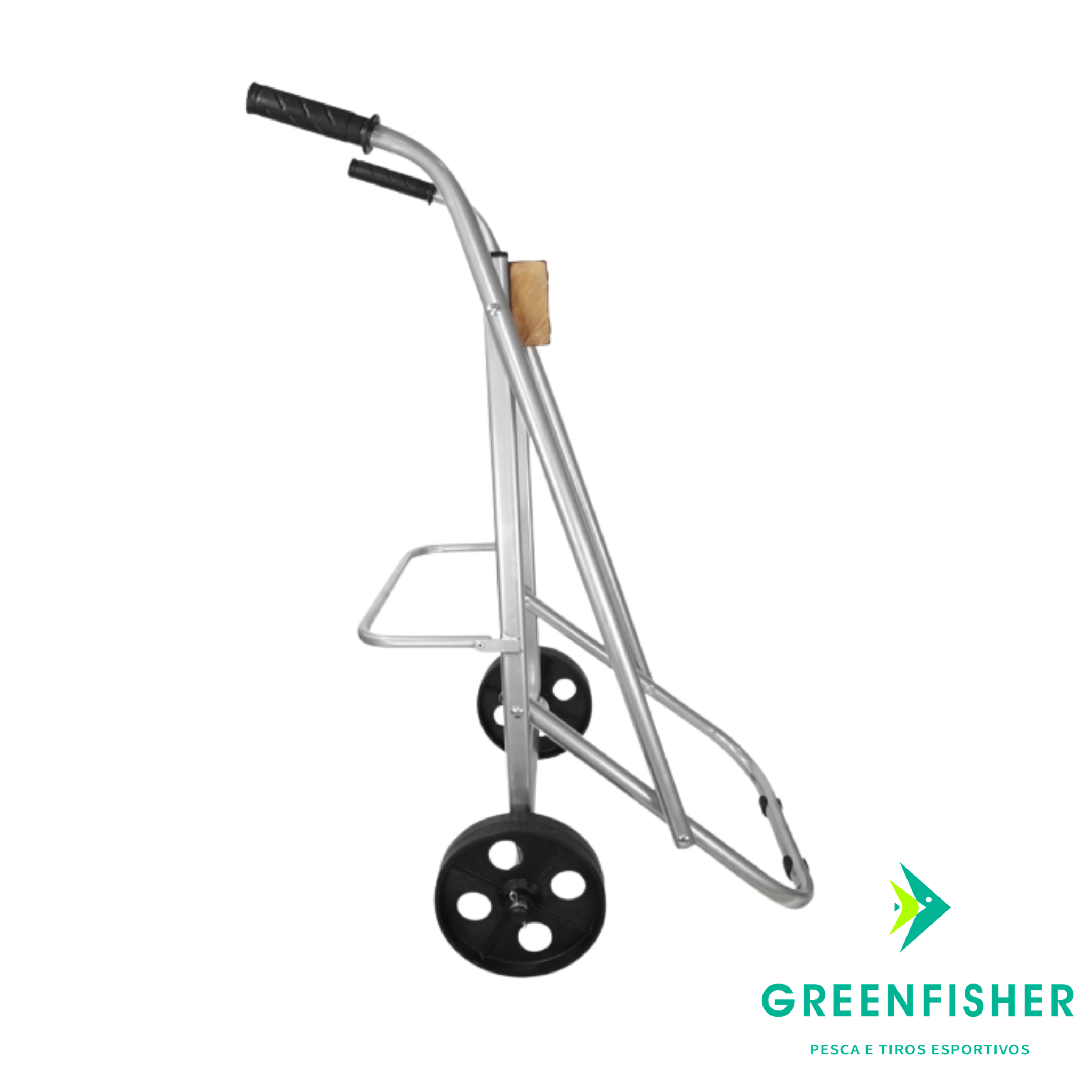 CARRINHO MOTOR DE POPA EM AÇO DESMONTÁVEL / JOGÁ