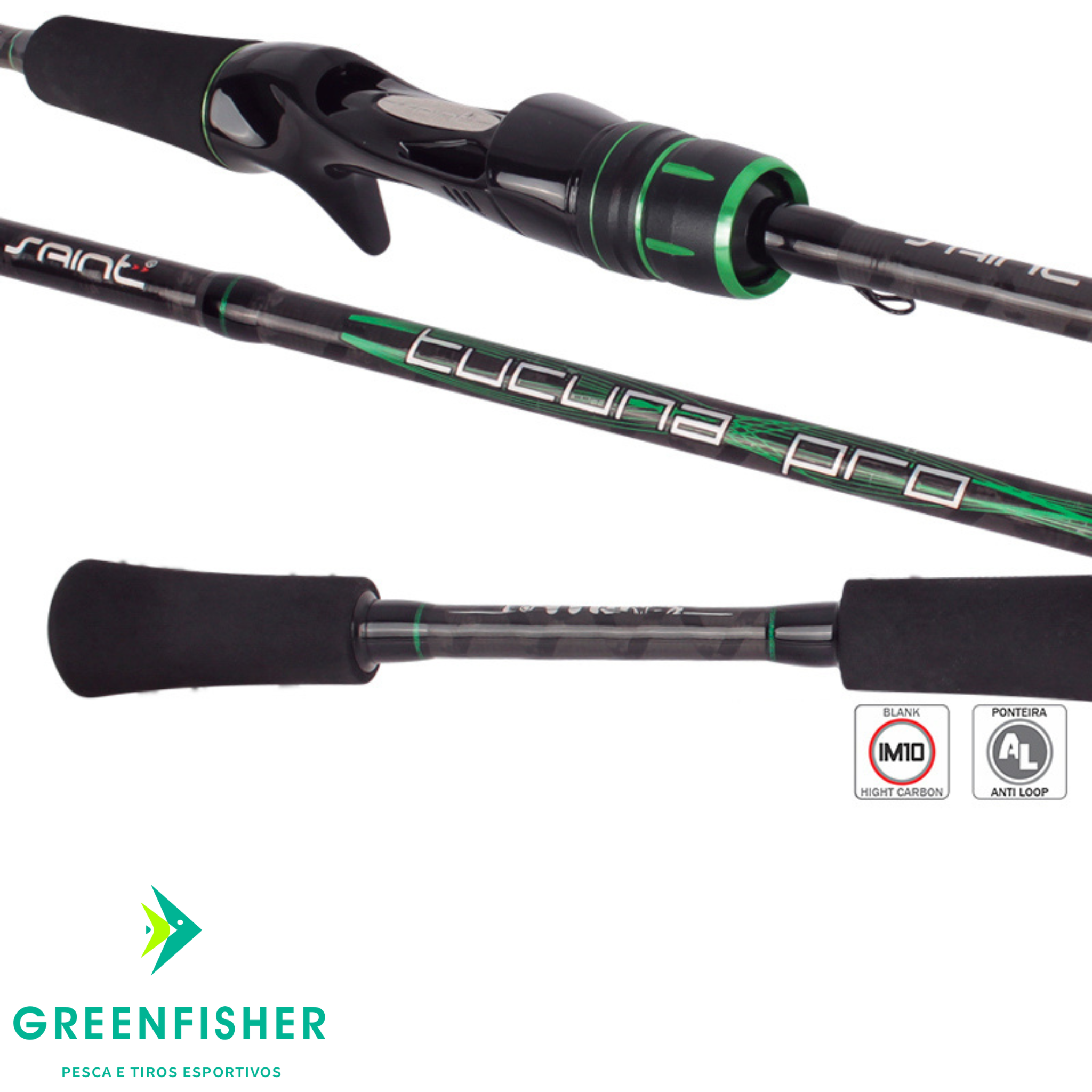 VARA TUCUNA PRO - CARRETILHA / SAINT