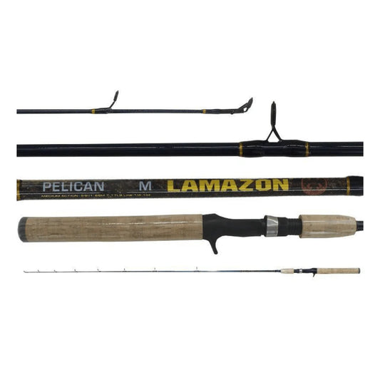 VARA PELICAN 6`0 - 7-17LBS CARRETILHA / LAMAZAON