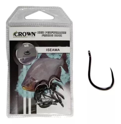 ANZOL ISEAMA SURE BLACK N18 C/10UN / CROWN