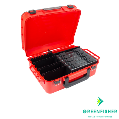 CAIXA PLÁSTICA H574 RED  / ALBATROZ FISHING