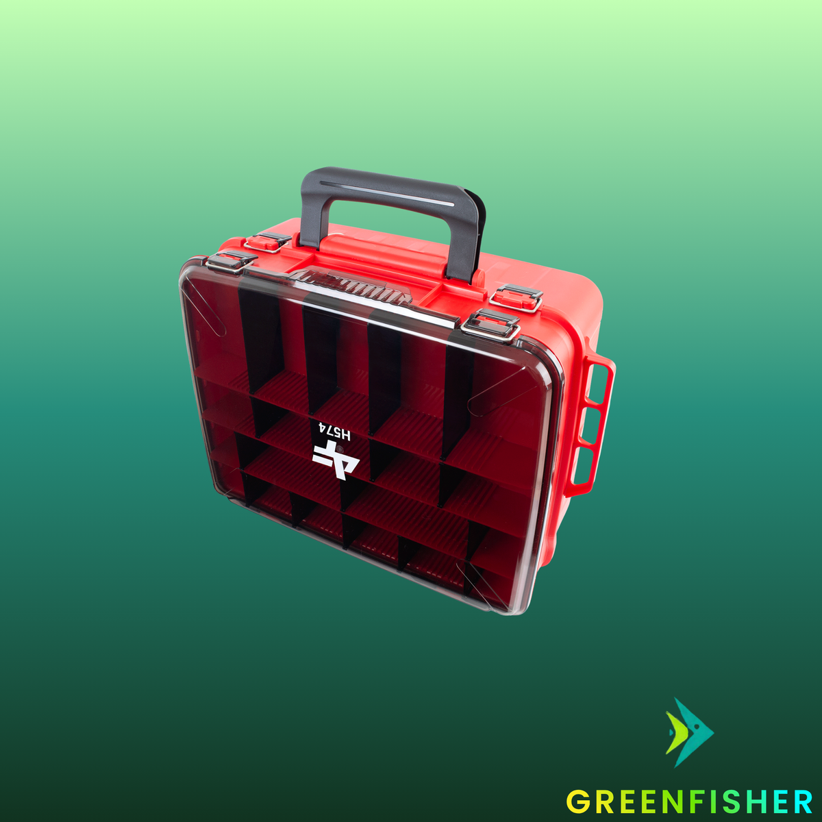 CAIXA PLÁSTICA H574 RED  / ALBATROZ FISHING
