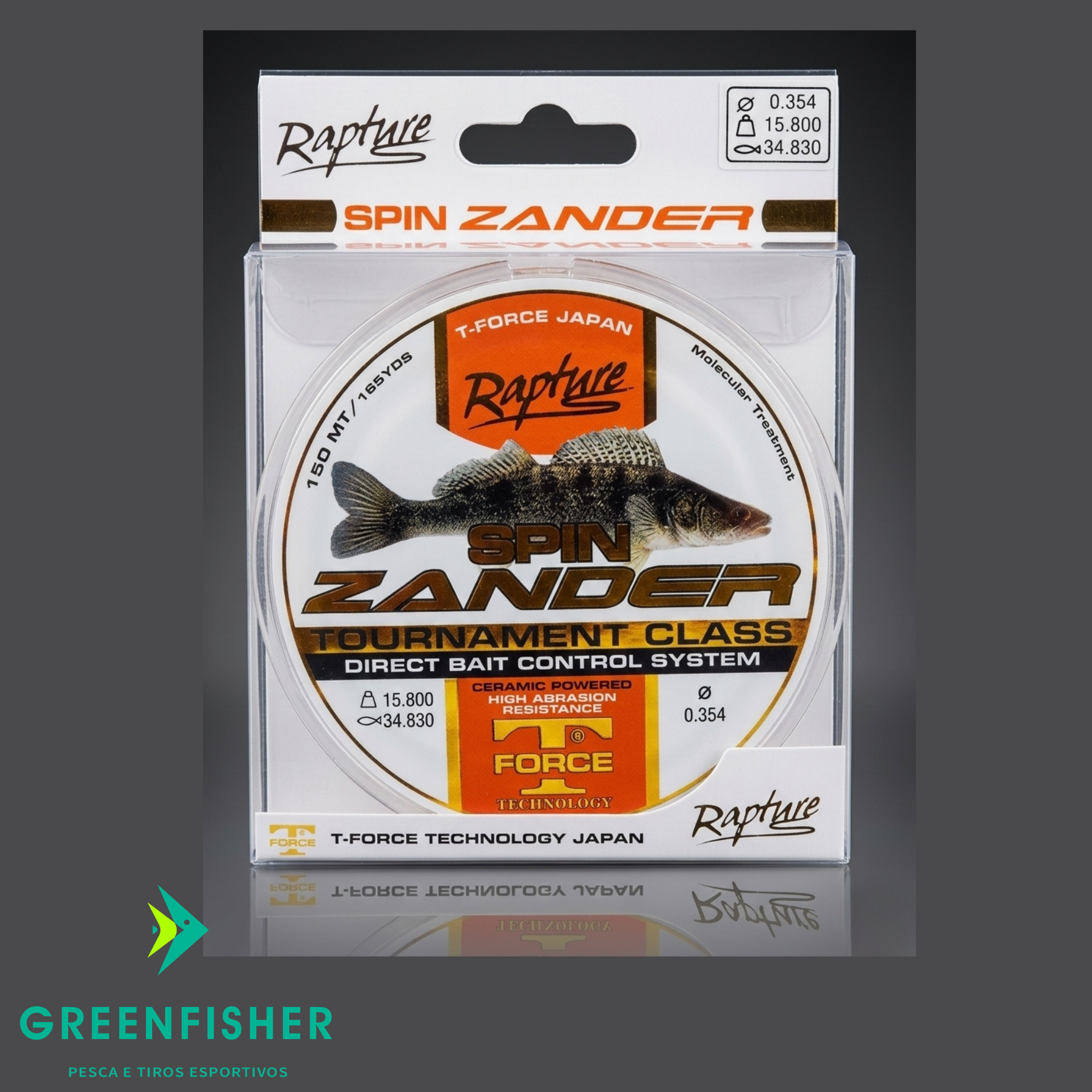 LINHA MONO SPIN ZANDER 150MT / TRABUCCO