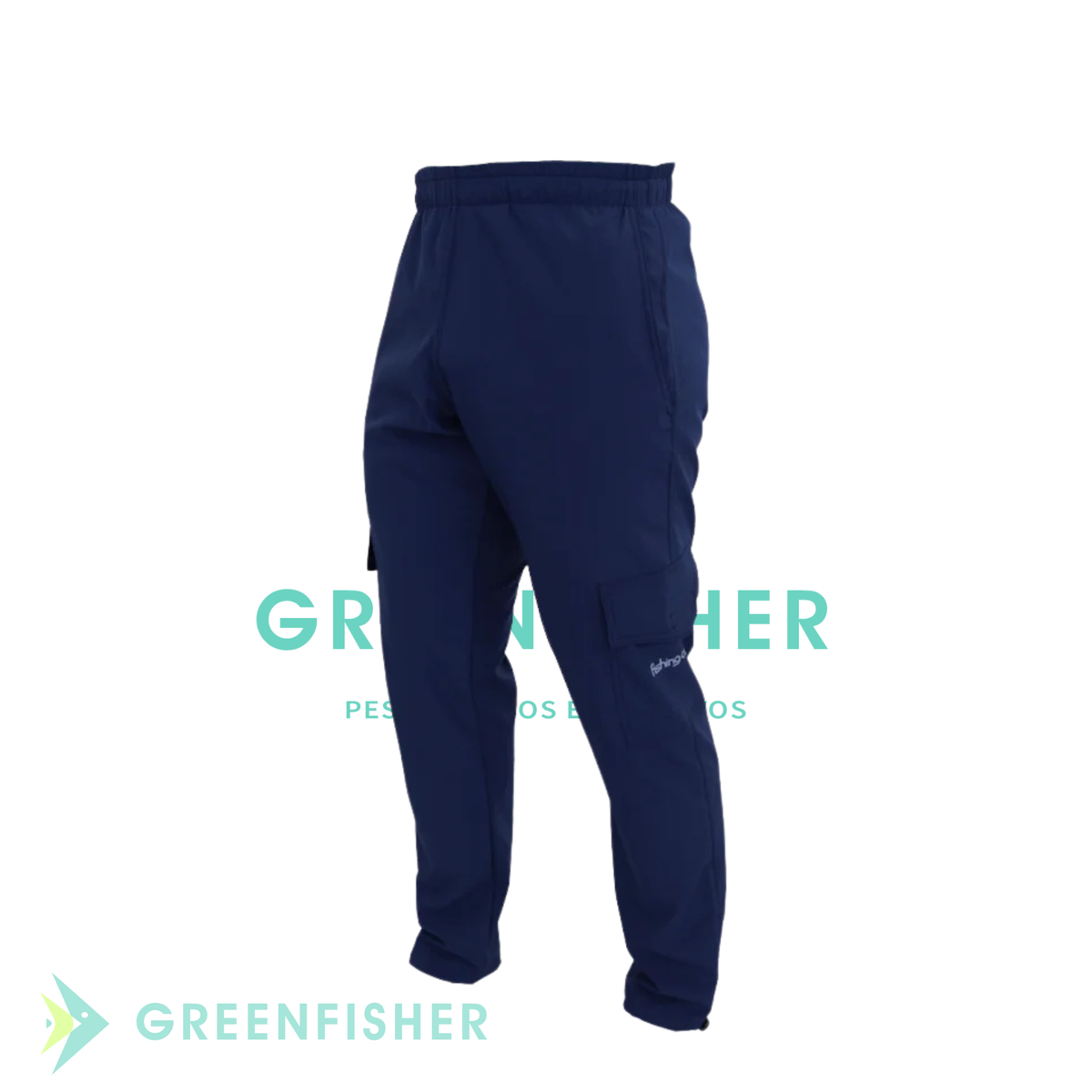 CALÇA BOLSO MASCULINA UPF 50+ MARINHO / FISHING CO