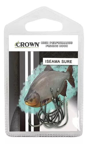 ANZOL ISEAMA SURE BLACK N15 C/10UN / CROWN